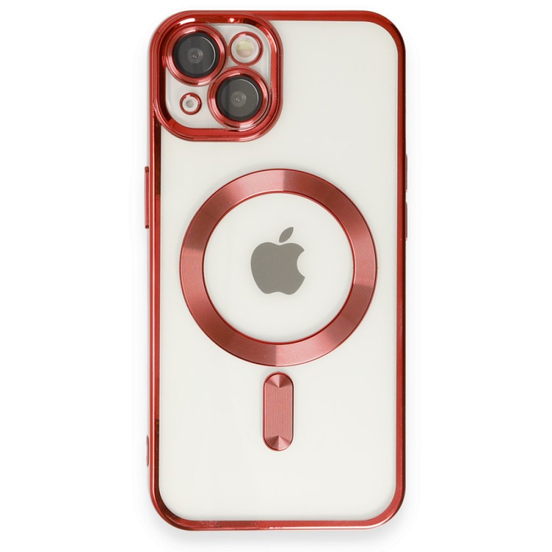  iPhone 14 Plus Kılıf Kross Magneticsafe Kapak - Kırmızı