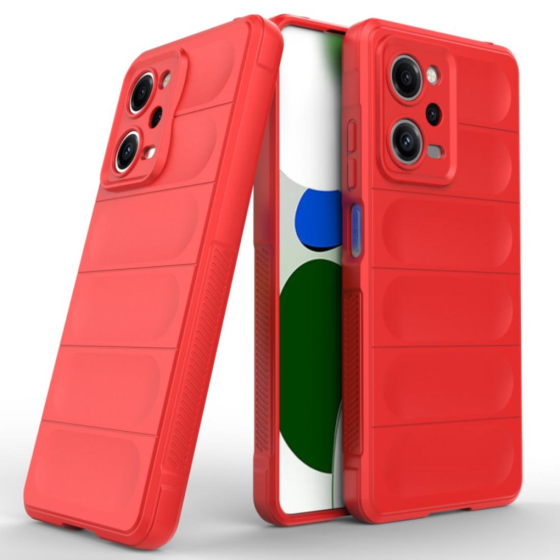  Xiaomi Redmi Note 12 Pro 5G Kılıf Optimum Silikon - Kırmızı