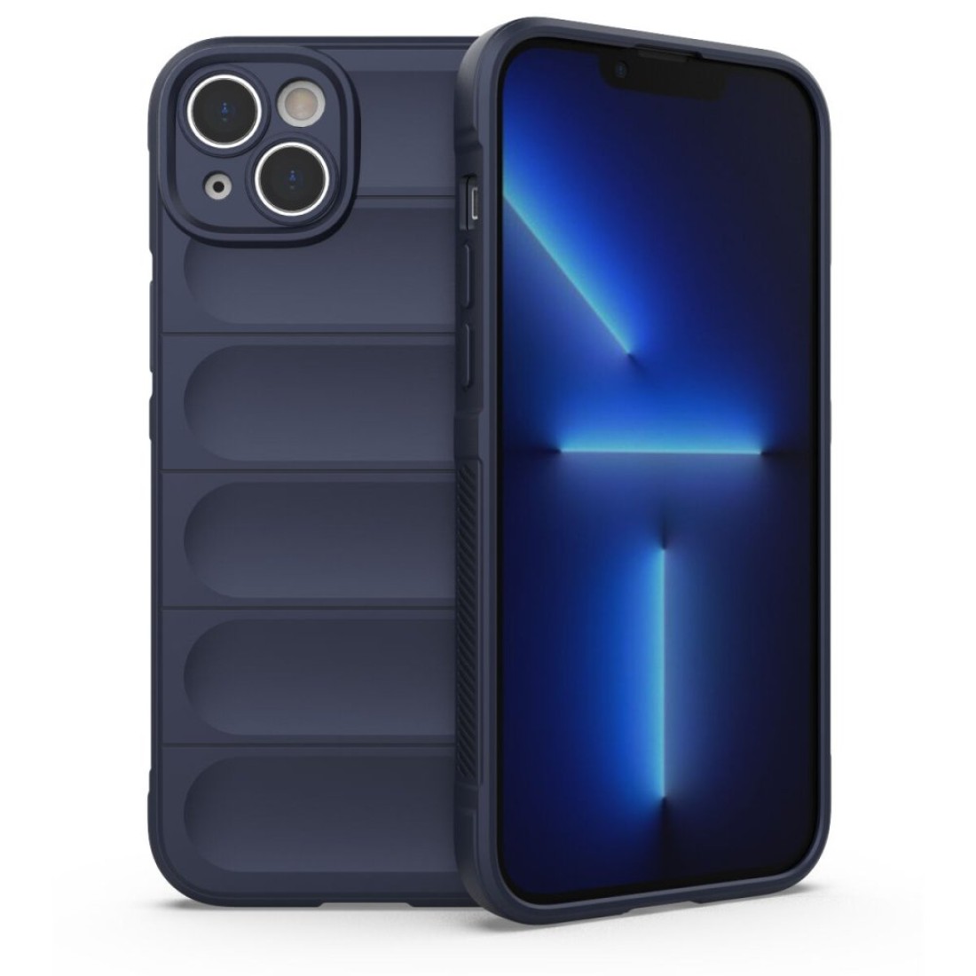  iPhone 15 Kılıf Optimum Silikon - Lacivert