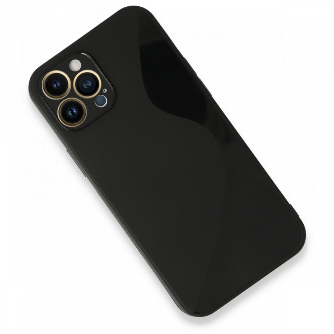 iPhone 13 Pro Max Kılıf S Silikon - Siyah iPhone 13 Pro Max Kılıf S Silikon - Siyah