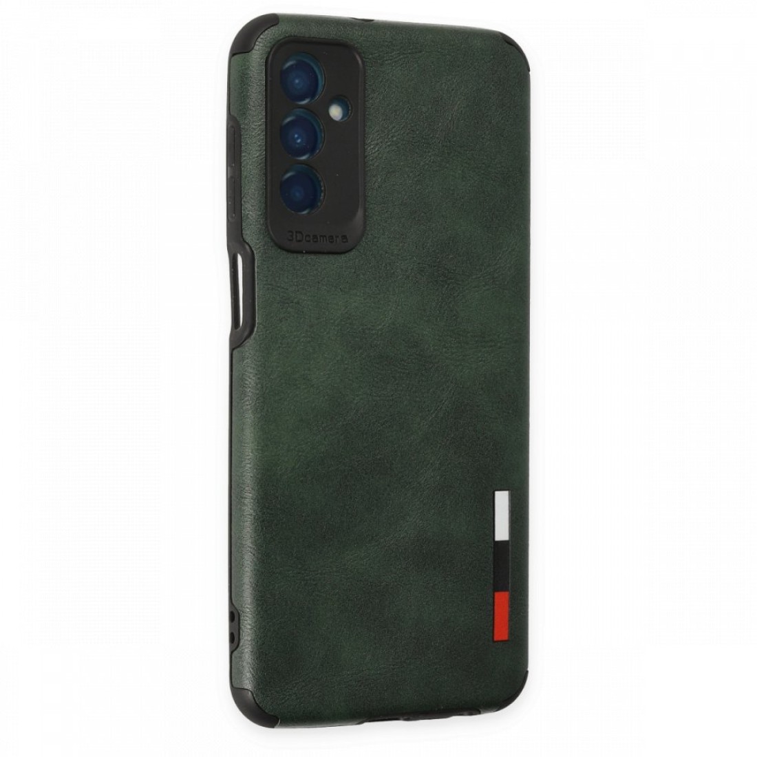 Samsung Galaxy M13 Kılıf Loop Deri Silikon - Yeşil Samsung Galaxy M13 Kılıf Loop Deri Silikon - Yeşil