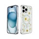 iPhone 14 Pro Max Kılıf Daisy Simli Magsafe Kapak - Gümüş iPhone 14 Pro Max Kılıf Daisy Simli Magsafe Kapak - Gümüş
