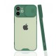  iPhone 12 Mini Kılıf Platin Kamera Koruma Silikon - Yeşil