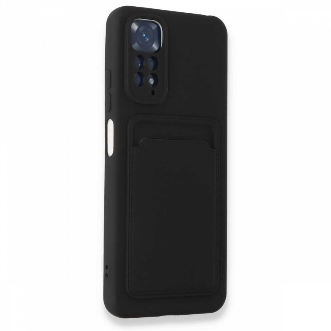 Xiaomi Redmi Note 11 Kılıf Kelvin Kartvizitli Silikon - Siyah Xiaomi Redmi Note 11 Kılıf Kelvin Kartvizitli Silikon - Siyah