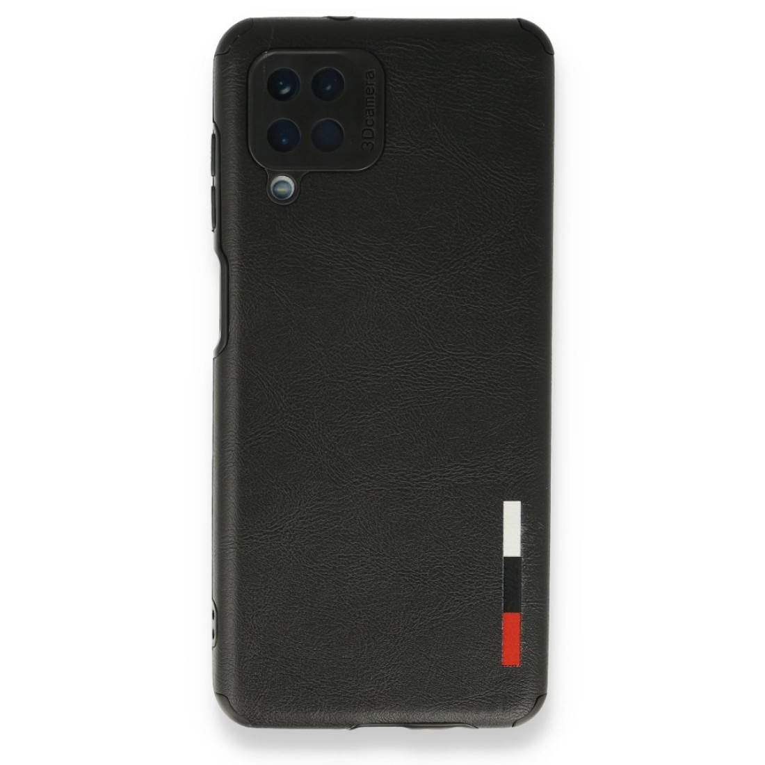  Samsung Galaxy A12 Kılıf Loop Deri Silikon - Siyah