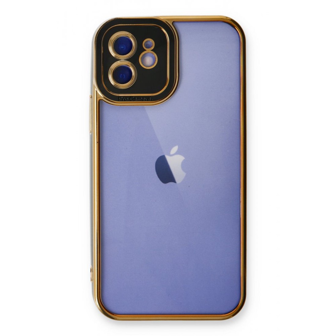 iPhone 12 Kılıf Liva Lens Silikon - Siyah iPhone 12 Kılıf Liva Lens Silikon - Siyah
