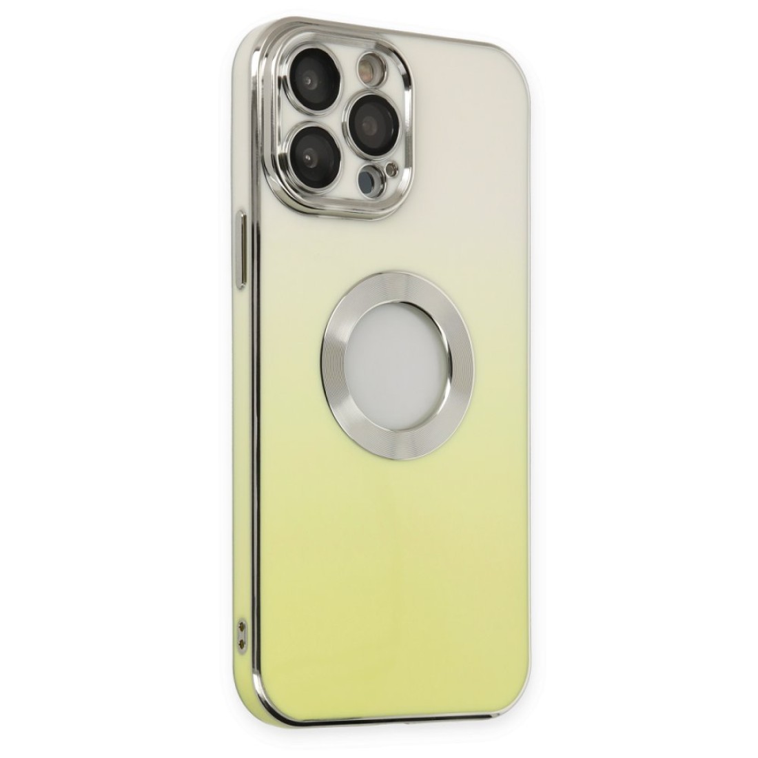  iPhone 13 Pro Max Kılıf Best Silikon - Sarı