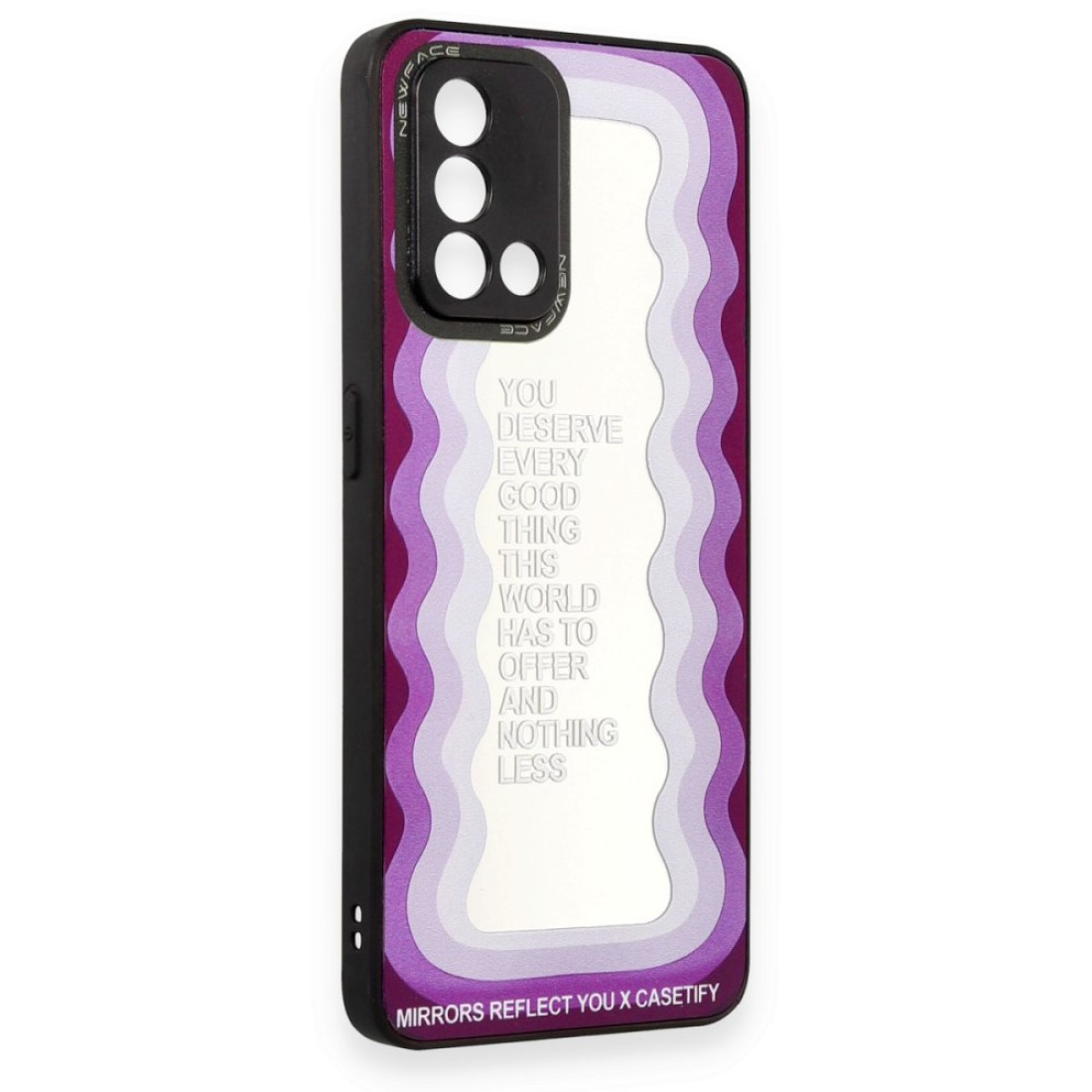  Oppo A74 4G Kılıf Mirror Desenli Kapak - Mirror - 5
