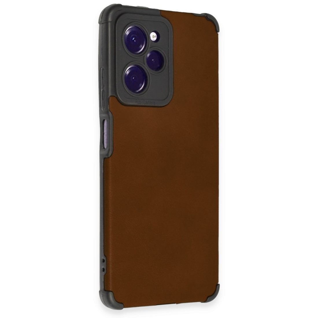  Xiaomi Poco X5 Pro 5G Kılıf Loop Deri Silikon - Kahverengi
