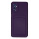 Samsung Galaxy A14 4G Kılıf Kelvin Kartvizitli Silikon - Derin Mor Samsung Galaxy A14 4G Kılıf Kelvin Kartvizitli Silikon - Derin Mor
