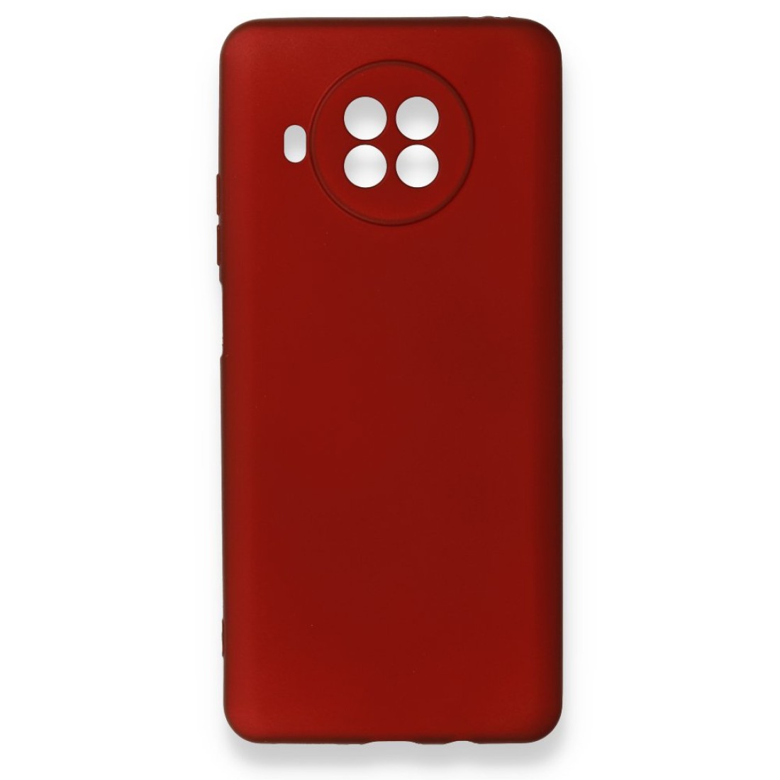  Xiaomi Redmi Note 9 Pro 5G Kılıf First Silikon - Bordo