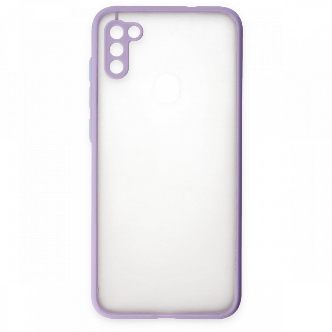  Samsung Galaxy M11 Kılıf Montreal Silikon Kapak - Mor