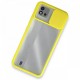  Realme C11 2021 Kılıf Palm Buzlu Kamera Sürgülü Silikon - Sarı