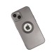 iPhone 14 Plus Kılıf Vamos Lens Silikon - Gri