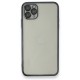  iPhone 11 Pro Kılıf Razer Lensli Silikon - Siyah