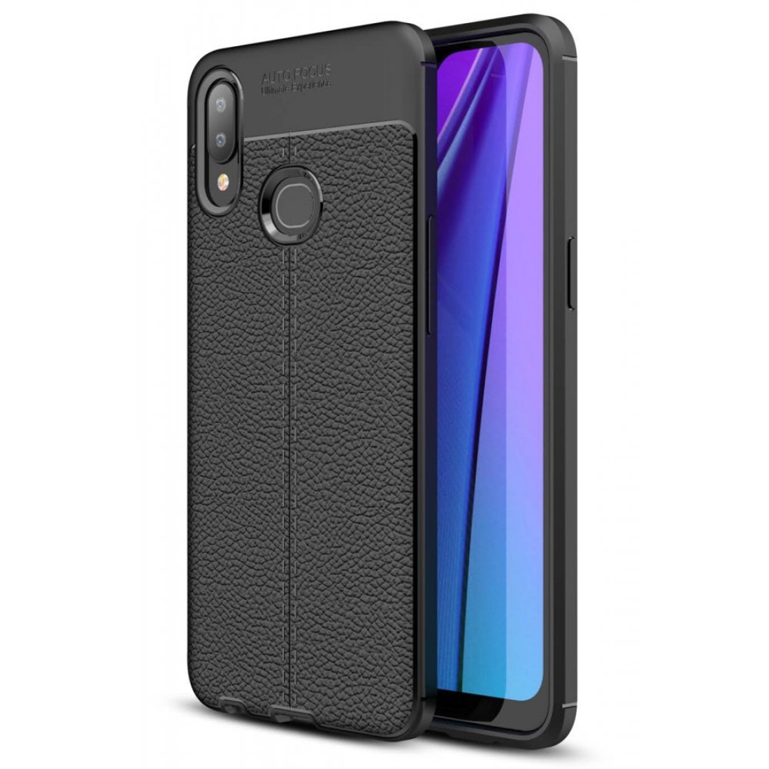  Samsung Galaxy A10S Kılıf Auto Focus Kapak - Siyah