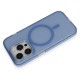 Joko iPhone 15 Frost Standlı Magsafe Kapak - Sierra Blue Joko iPhone 15 Frost Standlı Magsafe Kapak - Sierra Blue