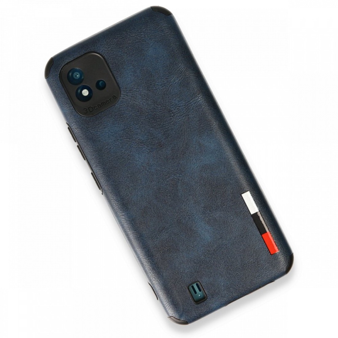  Realme C11 2021 Kılıf Loop Deri Silikon - Lacivert