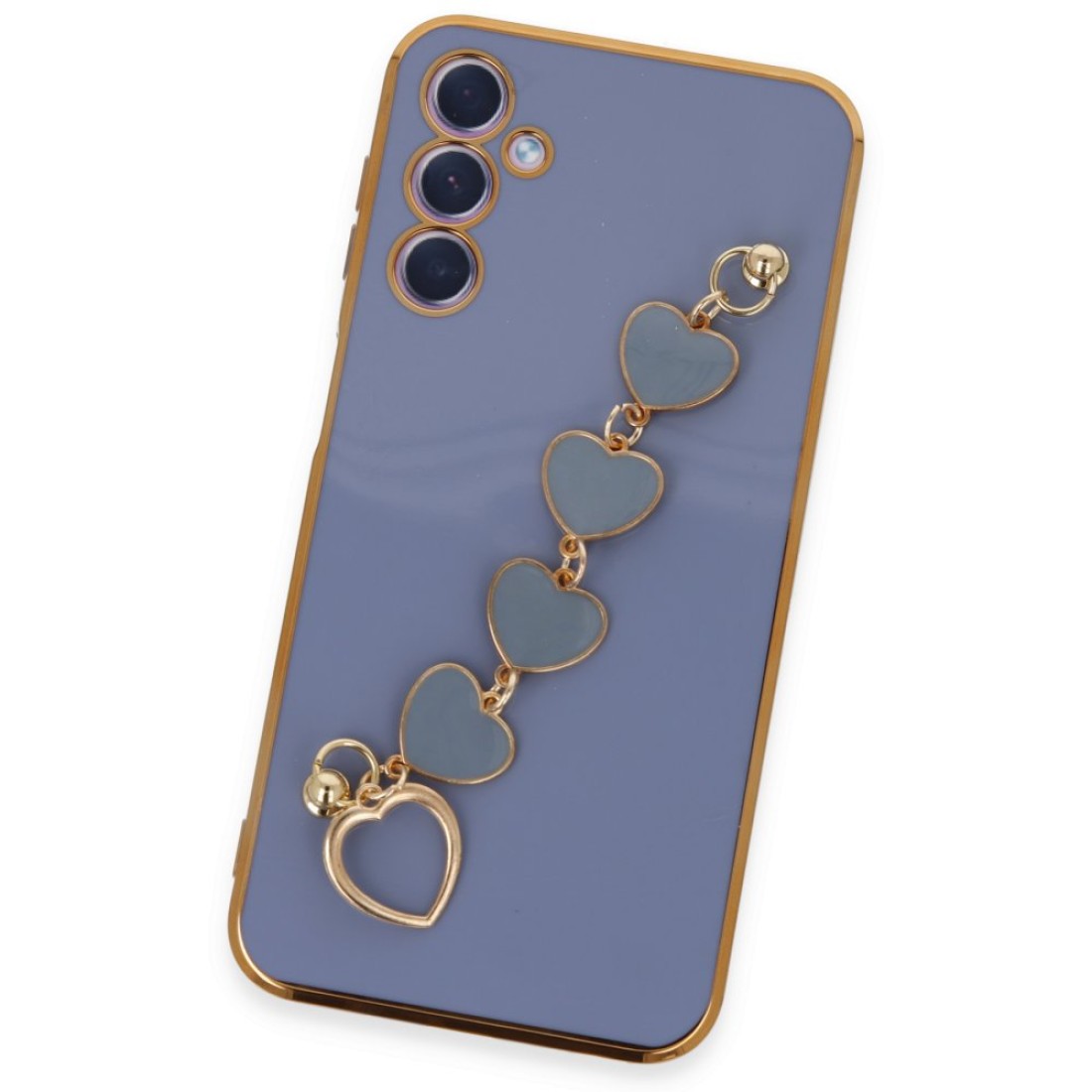  Samsung Galaxy A24 4G Kılıf Esila Silikon - Gri