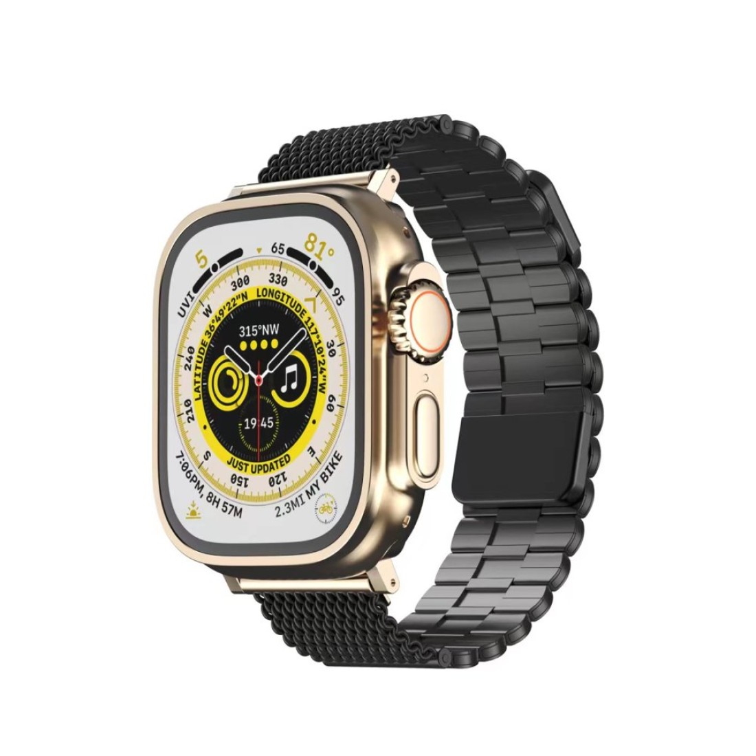  Apple Watch 38mm Ascend Metal Kordon - Siyah