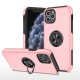  iPhone 11 Pro Kılıf Elit Yüzüklü Kapak - Pembe