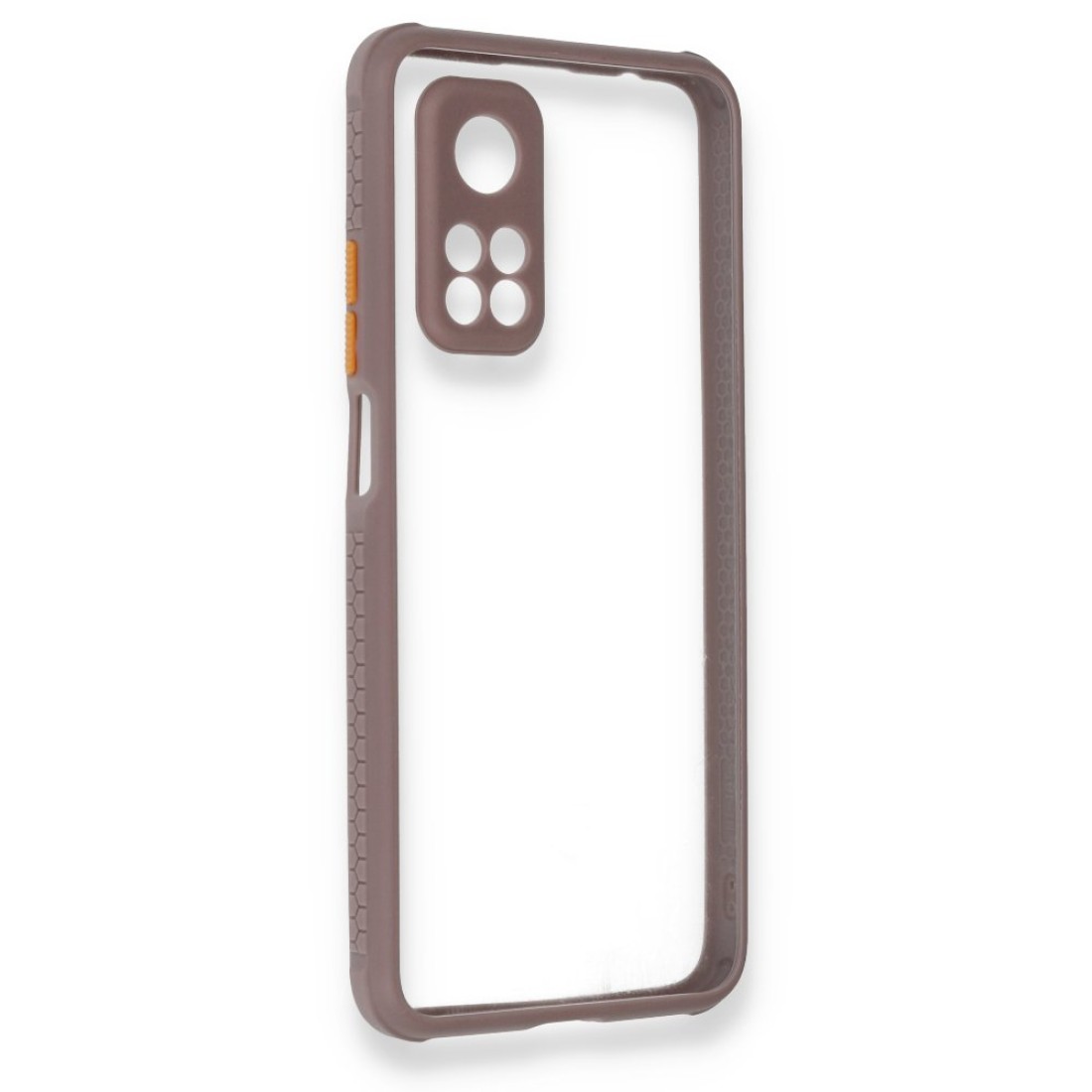 Xiaomi Mi 10T Pro Kılıf Miami Şeffaf Silikon - Açık Mor