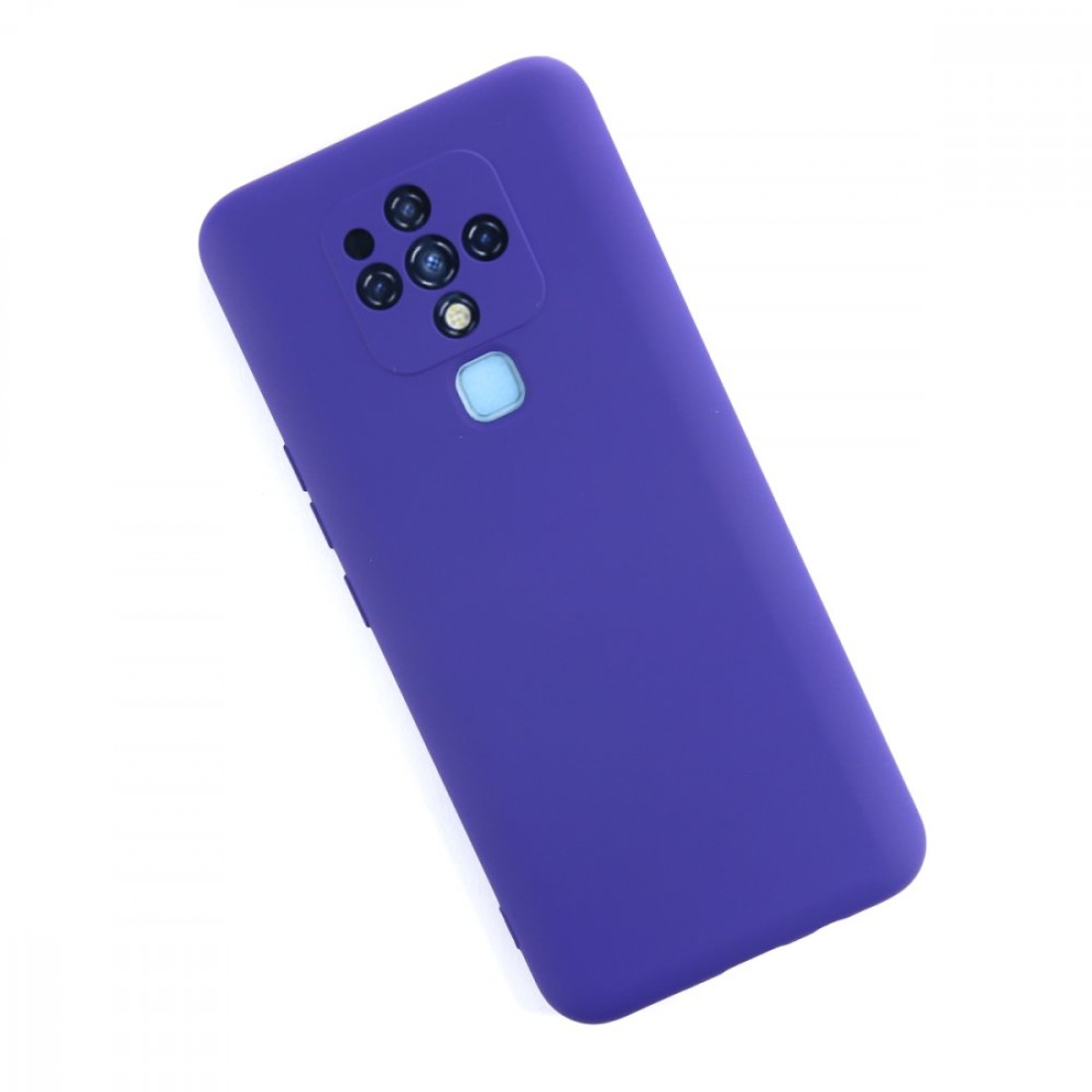  Tecno Camon 16 Kılıf Nano içi Kadife Silikon - Mor