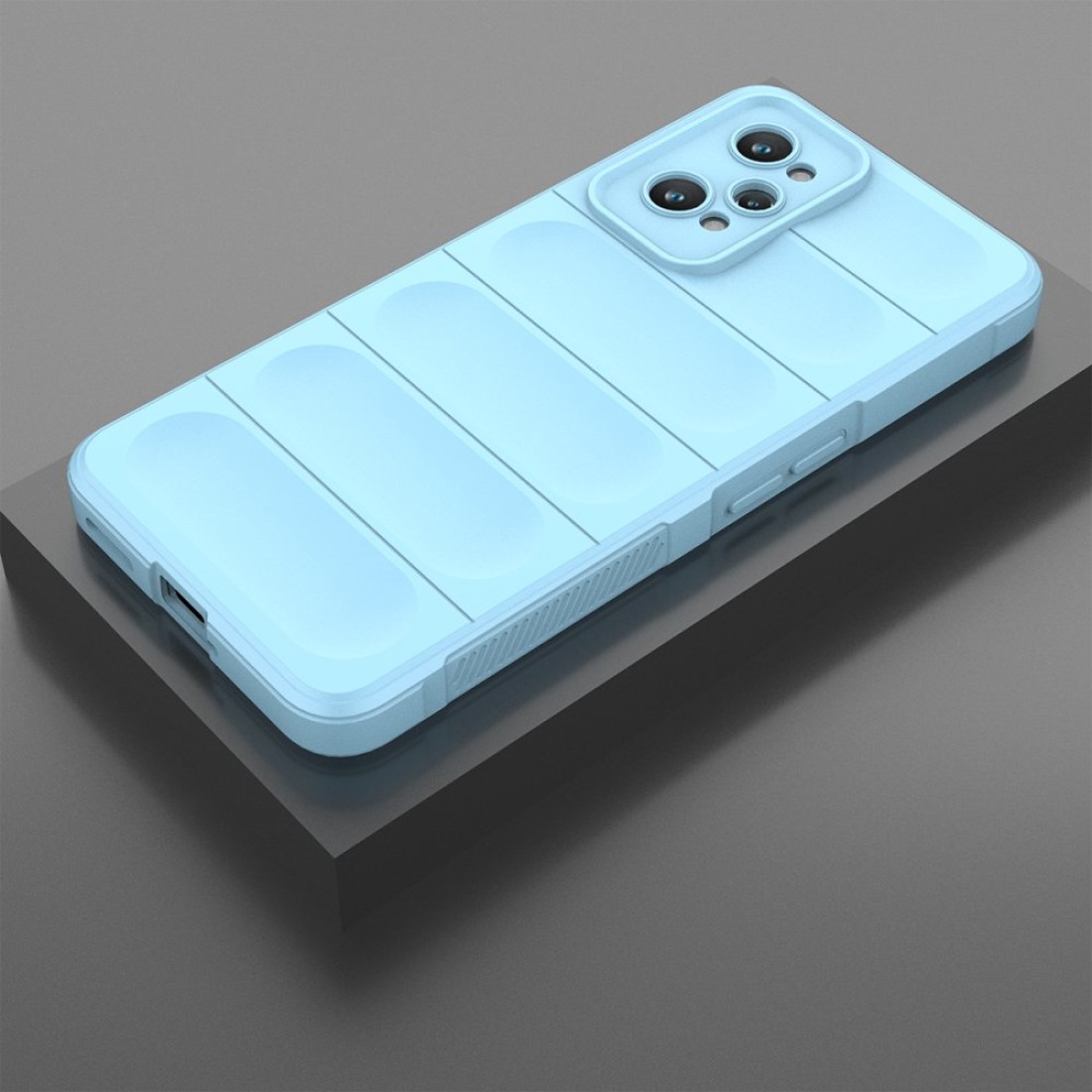 Realme GT2 5G Kılıf Optimum Silikon - Sky Blue Realme GT2 5G Kılıf Optimum Silikon - Sky Blue