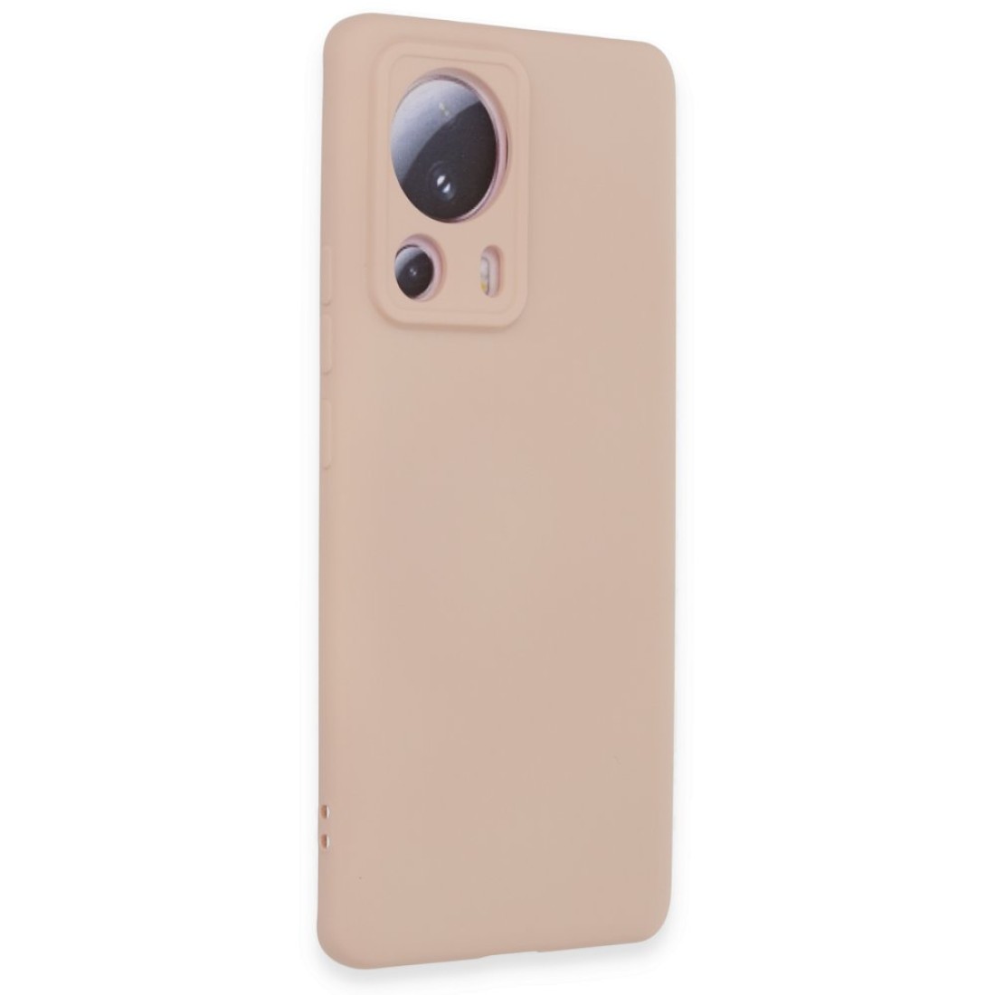  Xiaomi Mi 13 Lite Kılıf Nano içi Kadife Silikon - Pudra