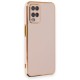  Oppo A54 4G Kılıf Volet Silikon - Pembe