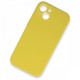 iPhone 13 Mini Kılıf Lansman Legant Silikon - Sarı iPhone 13 Mini Kılıf Lansman Legant Silikon - Sarı