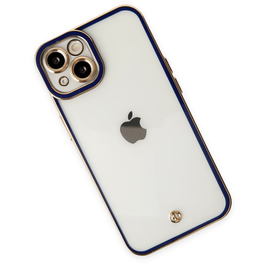 iPhone 14 Plus Kılıf Liva Lens Silikon - Mavi iPhone 14 Plus Kılıf Liva Lens Silikon - Mavi