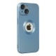  iPhone 14 Plus Kılıf Vamos Lens Silikon - Mavi