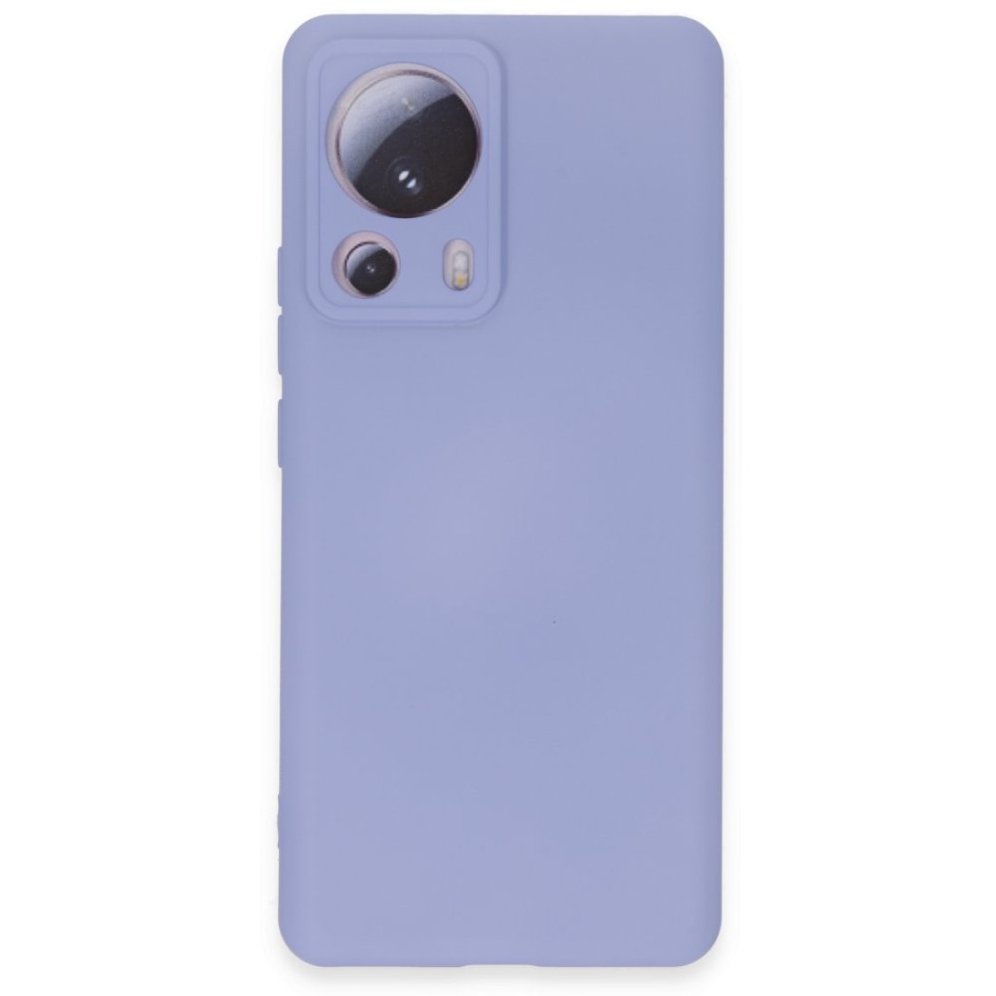  Xiaomi Mi 13 Lite Kılıf Nano içi Kadife Silikon - Lila