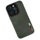 iPhone 14 Pro Max Kılıf Loop Deri Silikon - Yeşil iPhone 14 Pro Max Kılıf Loop Deri Silikon - Yeşil