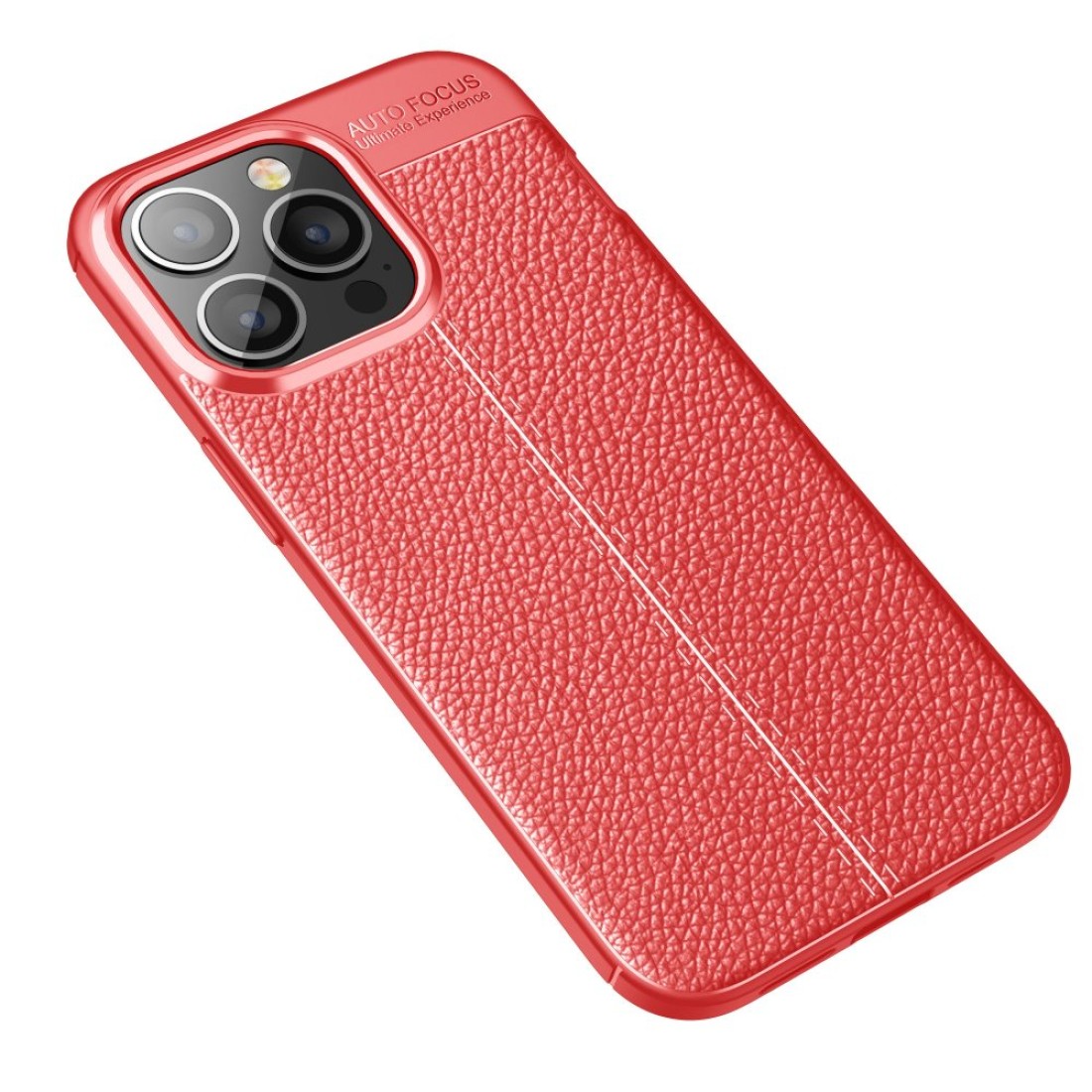 iPhone 13 Pro Max Kılıf Auto Focus Kapak - Kırmızı iPhone 13 Pro Max Kılıf Auto Focus Kapak - Kırmızı