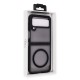  Samsung Galaxy Z Flip 4 Kılıf Blur Fold Magsafe Kapak - Mat Siyah