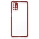 Samsung Galaxy M51 Kılıf Miami Şeffaf Silikon - Fuşya Samsung Galaxy M51 Kılıf Miami Şeffaf Silikon - Fuşya