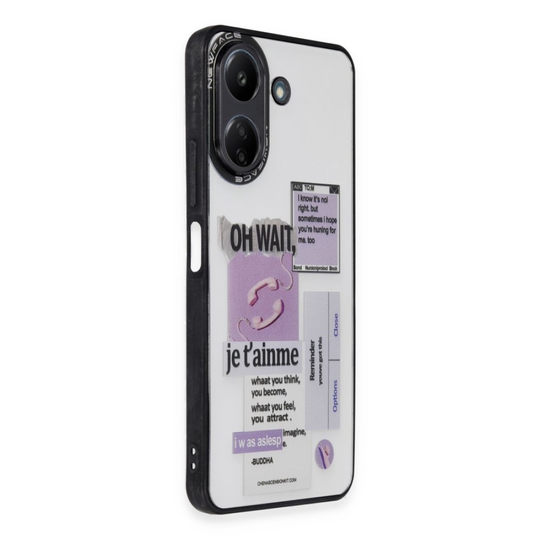  Xiaomi Redmi 13C Kılıf Mirror Desenli Kapak - Mirror - 4