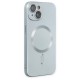 iPhone 14 Plus Kılıf Moshi Lens Magneticsafe Silikon - Sierra Blue iPhone 14 Plus Kılıf Moshi Lens Magneticsafe Silikon - Sierra Blue