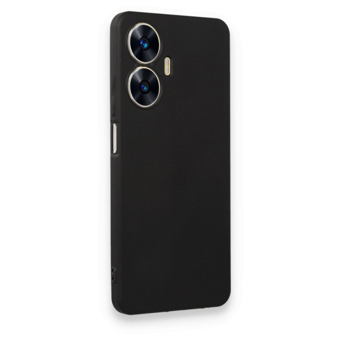  Realme C55 Kılıf First Silikon - Siyah