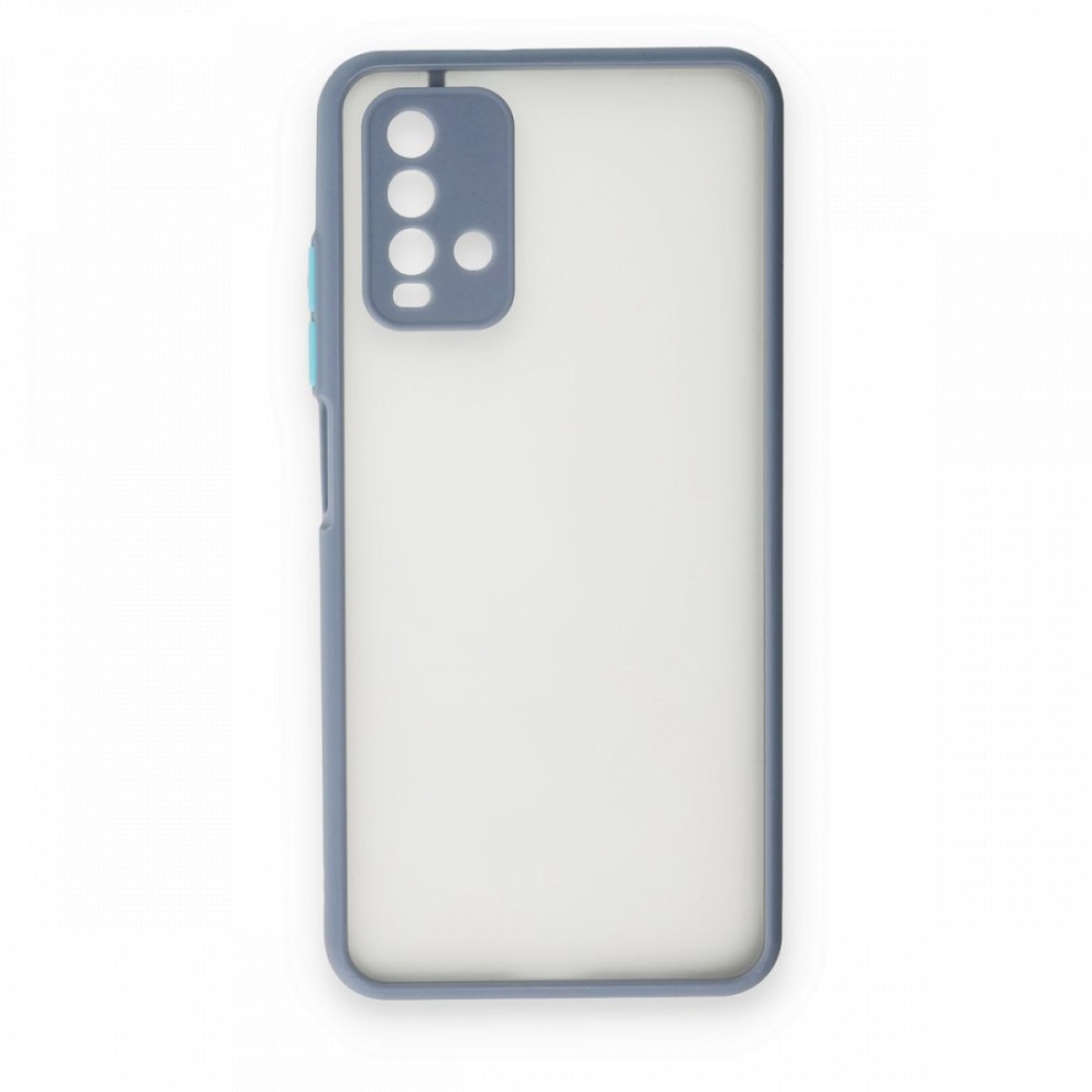  Xiaomi Redmi 9T Kılıf Montreal Silikon Kapak - Gri