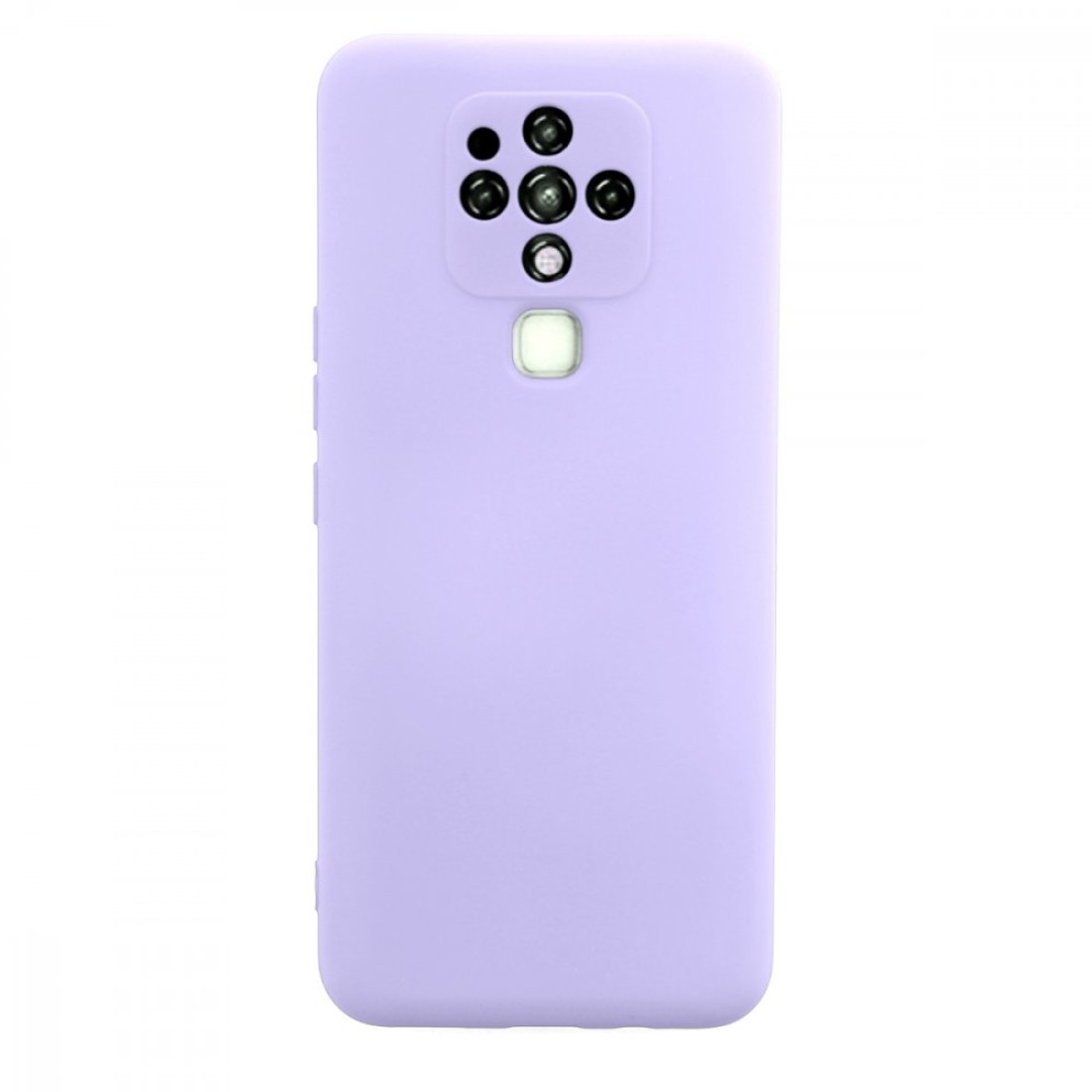  Tecno Camon 16 Kılıf Nano içi Kadife Silikon - Lila