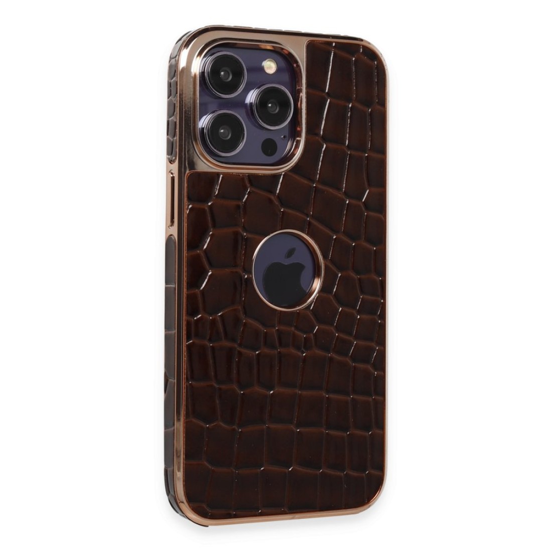  iPhone 14 Pro Max Kılıf Snake Kapak - Bordo