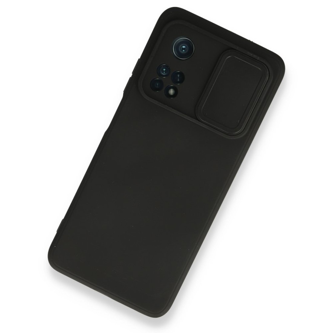  Xiaomi Mi 10T Pro Kılıf Color Lens Silikon - Siyah
