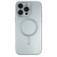  iPhone 14 Pro Kılıf Moshi Lens Magneticsafe Silikon - Sierra Blue