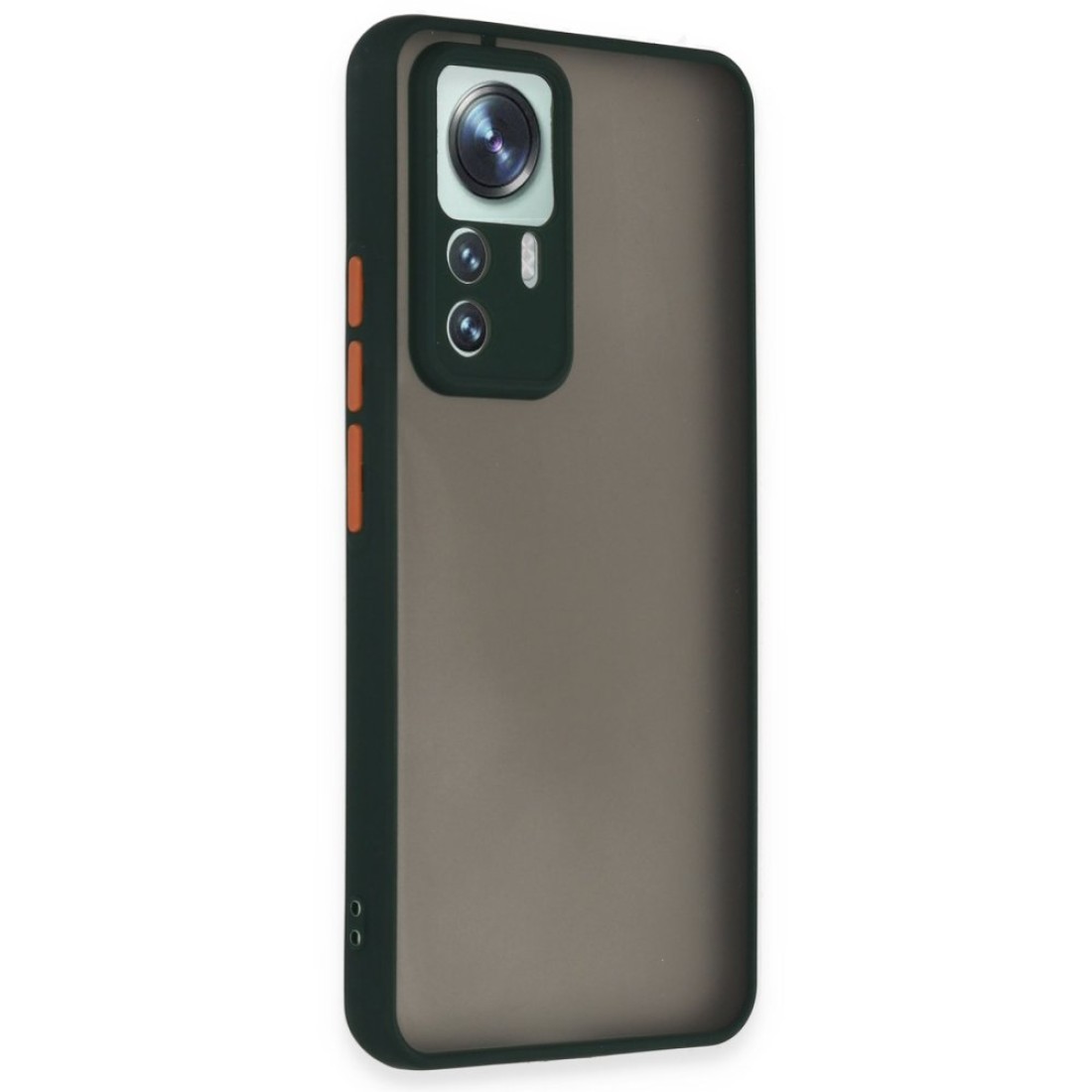 Xiaomi Mi 12T Pro Kılıf Montreal Silikon Kapak - Yeşil