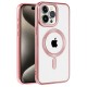  iPhone 14 Pro Max Kılıf Kronos Magsafe Kapak - Rose Gold
