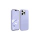 iPhone 15 Pro Max Kılıf First Silikon - Lila iPhone 15 Pro Max Kılıf First Silikon - Lila