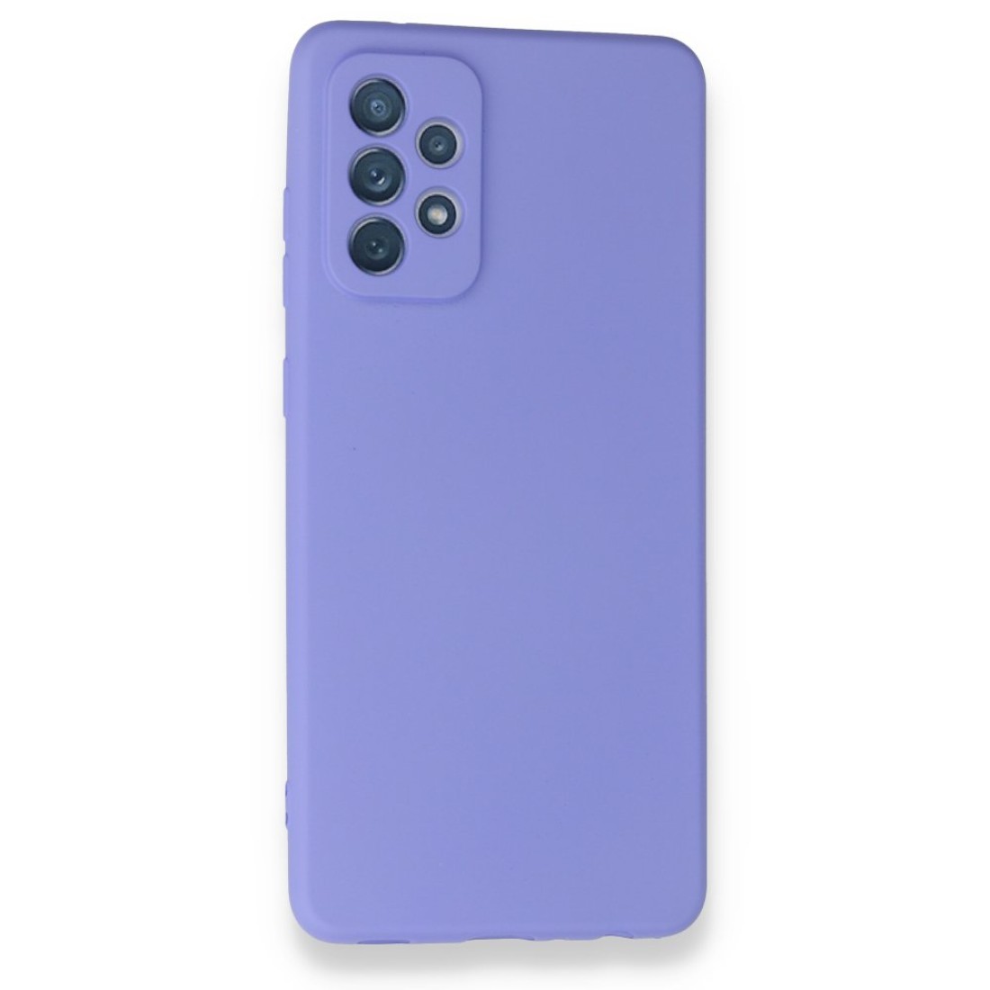  Samsung Galaxy A72 Kılıf First Silikon - Lila